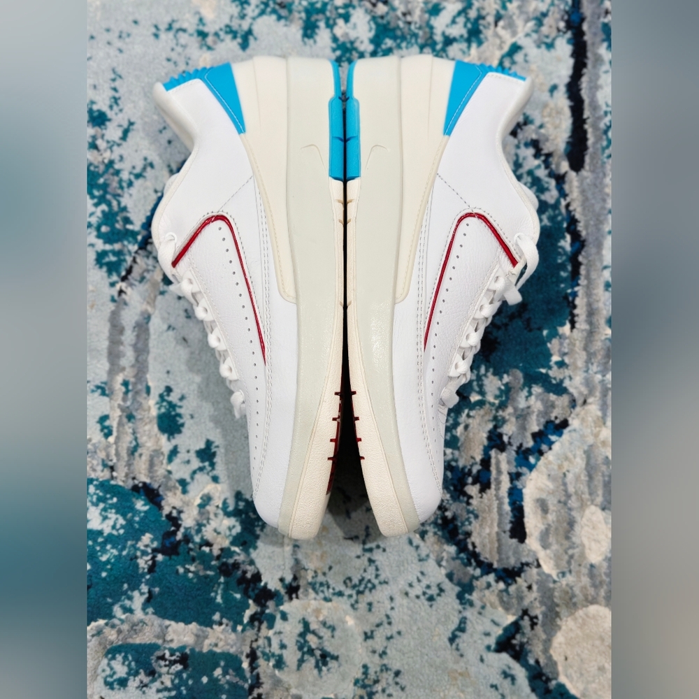 Nike Air Jordan 2 Low Retro UNC to Chicago DX4401-164 Men's US8.5 Women's US10